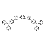 CAS#: 184101-39-1， 4,4'-(1,3-Phenylenedi-1,3,4-Oxadiazole-5,2-Diyl)Bis(N,N-Diphenylaniline)