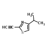 CAS#: 184154-45-8， 2-Ethynyl-4-Isopropyl-1,3-Thiazole