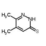 CAS#: 184219-92-9， 5,6-Dimethyl-3(2H)-Pyridazinethione