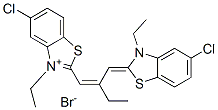 CAS#: 18426-56-7， 5-Chloro-2-[2-[(5-Chloro-3-Ethyl-3H-Benzothiazol-2-Ylidene)Methyl]But-1-Enyl]-3-Ethylbenzothiazolium Bromide