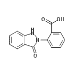 CAS#: 18428-91-6， 2-(3-Oxo-1,3-Dihydro-2H-Indazol-2-Yl)Benzoic Acid