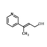 CAS#: 184419-64-5， (2E)-3-(3-Pyridinyl)-2-Buten-1-Ol