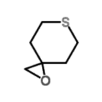 structure of CAS# 185-73-9, 1-Oxa-6-Thiaspiro[2.5]Octane;1-oxa-6-thiaspiro[2.5]octane