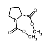 CAS#: 185246-66-6， Dimethyl (2R)-1,2-Pyrrolidinedicarboxylate