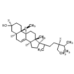 CAS#: 18525-35-4， (3beta,5alpha,20xi,24S)-Stigmast-7-En-3-Ol