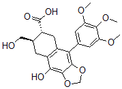 CAS 登录号：1853-37-8， 鬼臼酸