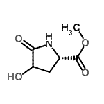 CAS#: 185320-06-3， Methyl 4-Hydroxy-5-Oxo-L-Prolinate