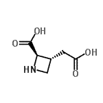 CAS#: 185387-34-2， (2R,3R)-3-(Carboxymethyl)-2-Azetidinecarboxylic Acid