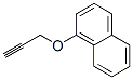 结构式 CAS# 18542-45-5, 1-(2-丙炔基氧基)萘