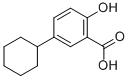结构式 CAS# 1855-23-8, 5-环己基水杨酸