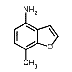 CAS#: 185684-92-8， 7-Methyl-1-Benzofuran-4-Amine