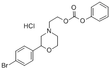 CAS#: 185759-06-2， 2-[2-(4-Bromophenyl)Morpholin-4-Yl]Ethyl Phenyl Carbonate Hydrochloride