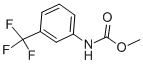 structure of CAS# 18584-93-5, Methyl N-(3-trifluoromethylphenyl)carbamate;N-[3-(Trifluoromethyl)Phenyl]Carbamic Acid Methyl Ester;Methyl M-Trifluoromethylcarbanilate;Fr-0890