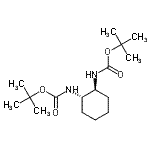 CAS#: 185854-61-9， Bis(2-Methyl-2-Propanyl) (1S,2S)-1,2-Cyclohexanediylbiscarbamate