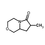 CAS#: 186090-08-4， 7-Methylhexahydro-6H-Pyrrolo[2,1-c][1,4]Oxazin-6-One