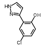 CAS#: 18615-50-4， 4-Chloro-2-(1H-Pyrazol-3-Yl)Phenol