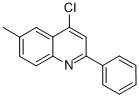 structure of CAS# 18618-02-5, 4-Chloro-6-Methyl-2-Phenylquinoline;4-Chloro-6-Methyl-2-Phenyl-Quinoline;Oprea1_099699;Zinc02577909