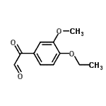 CAS#: 186255-43-6， (4-Ethoxy-3-Methoxyphenyl)(Oxo)Acetaldehyde