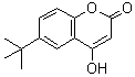 CAS#: 186255-65-2， 4-Hydroxy-6-(2-Methyl-2-Propanyl)-2H-Chromen-2-One