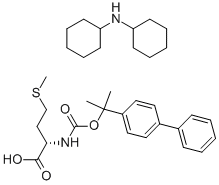 CAS#: 18635-05-7， N-((1-(1,1-Biphenyl)-4-Yl-1-Methylethoxy)Carbonyl)-L-Methionine Dicyclohexylamine salt (1:1)