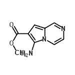 CAS#: 186358-14-5， Methyl 6-Aminopyrrolo[1,2-a]Pyrazine-7-Carboxylate