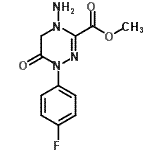 CAS#: 186404-59-1， Methyl 4-Amino-1-(4-Fluorophenyl)-6-Oxo-1,4,5,6-Tetrahydro-1,2,4-Triazine-3-Carboxylate