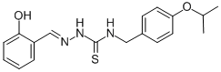 CAS#: 186453-53-2， 3-[[(E)-(6-Oxo-1-Cyclohexa-2,4-Dienylidene)Methyl]Amino]-1-[(4-Propan-2-Yloxyphenyl)Methyl]Thiourea