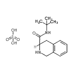 CAS#: 186537-30-4， N-(2-Methyl-2-Propanyl)-1,2,3,4-Tetrahydro-3-Isoquinolinecarboxamide Sulfate (1:1)