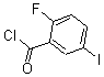 结构式 CAS# 186584-73-6, 2-氟-5-碘-苯甲酰氯