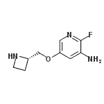 CAS#: 186590-42-1， 5-[(2S)-2-Azetidinylmethoxy]-2-Fluoro-3-Pyridinamine