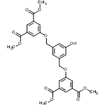 CAS#: 186605-76-5， Tetramethyl 5,5'-[(5-Hydroxy-1,3-Phenylene)Bis(Methyleneoxy)]Diisophthalate