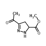 CAS#: 186790-84-1， Methyl 3-Acetyl-4,5-Dihydro-1H-Pyrazole-5-Carboxylate