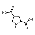 CAS#: 186830-21-7， 2,4-Pyrrolidinedicarboxylic Acid