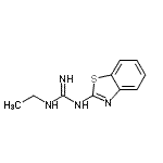 CAS#: 18704-04-6， 1-(1,3-Benzothiazol-2-Yl)-3-Ethylguanidine