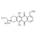 CAS#: 187105-52-8， 8-(1,2-Dihydroxyethyl)-6,8,11-Trihydroxy-1-Methoxy-7,8,9,10-Tetrahydro-5,12-Tetracenedione