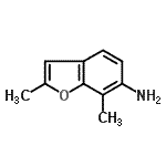 CAS#: 187267-90-9， 2,7-Dimethyl-1-Benzofuran-6-Amine