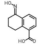 CAS#: 187389-78-2， (5E)-5-(Hydroxyimino)-5,6,7,8-Tetrahydro-1-Naphthalenecarboxylic Acid