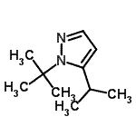 CAS#: 187402-18-2， 5-Isopropyl-1-(2-Methyl-2-Propanyl)-1H-Pyrazole