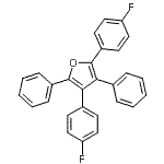 CAS#: 18741-99-6， 2,4-Bis(4-Fluorophenyl)-3,5-Diphenylfuran