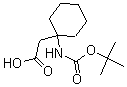 CAS#: 187610-56-6， 1-[[(1,1-Dimethylethoxy)Carbonyl]Amino]-Cyclohexaneacetic Acid