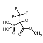 CAS#: 187653-39-0， (1,1,1-Trifluoro-2-Hydroxy-3-Methoxy-3-Oxo-2-Propanyl)Phosphonic Acid