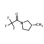 CAS#: 187670-58-2， 2,2,2-Trifluoro-1-[(3R)-3-Methyl-1-Pyrrolidinyl]Ethanone