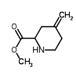 CAS#: 187753-29-3， Methyl 4-Methylene-2-Piperidinecarboxylate