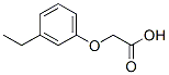 结构式 CAS# 1878-51-9, (3-乙基-苯氧基)-乙酸