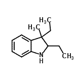 CAS#: 18781-60-7， 2,3-Diethyl-3-Methylindoline
