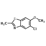 CAS#: 188065-59-0， 5-Chloro-6-Methoxy-2-Methyl-1,3-Benzothiazole