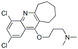 CAS 登录号：18833-64-2， 2,4-二氯-11-[3-(二甲基氨基)丙氧基]-7,8,9,10-四氢-6H-环庚并[b]喹啉