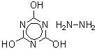 structure of CAS# 18836-29-8, 1,3,5-Triazinane-2,4,6-Trione - Hydrazine (1:1);1,3,5-tri<wbr>azine-2,4<wbr>,6(1H,3H,<wbr>5H)-trion<wbr>e, compou<wbr>nd with h<wbr>ydrazine <wbr>(1:1);Hydrazine cyanurate;53828_FLUKA