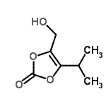 CAS#: 188525-85-1， 4-(Hydroxymethyl)-5-Isopropyl-1,3-Dioxol-2-One