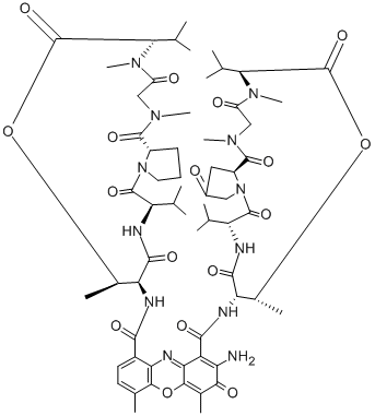 CAS#: 18865-48-0， Actinomycin V